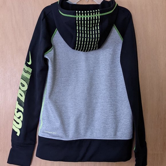 Nike Therma-Fit Just Do It Full Zip Long Sleeve Hoodie - Picture 6 of 10